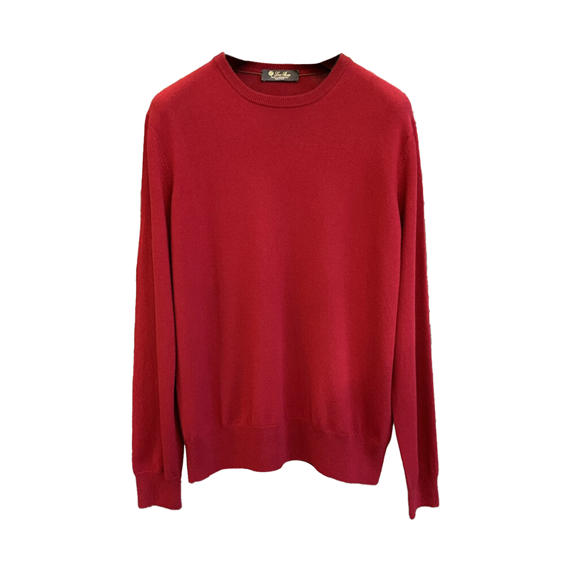 로로 피아나 베이비 캐시미어 클래식 크루넥 레드(Loro Piana Baby Cashmere Classic Crewneck Red) - 1
