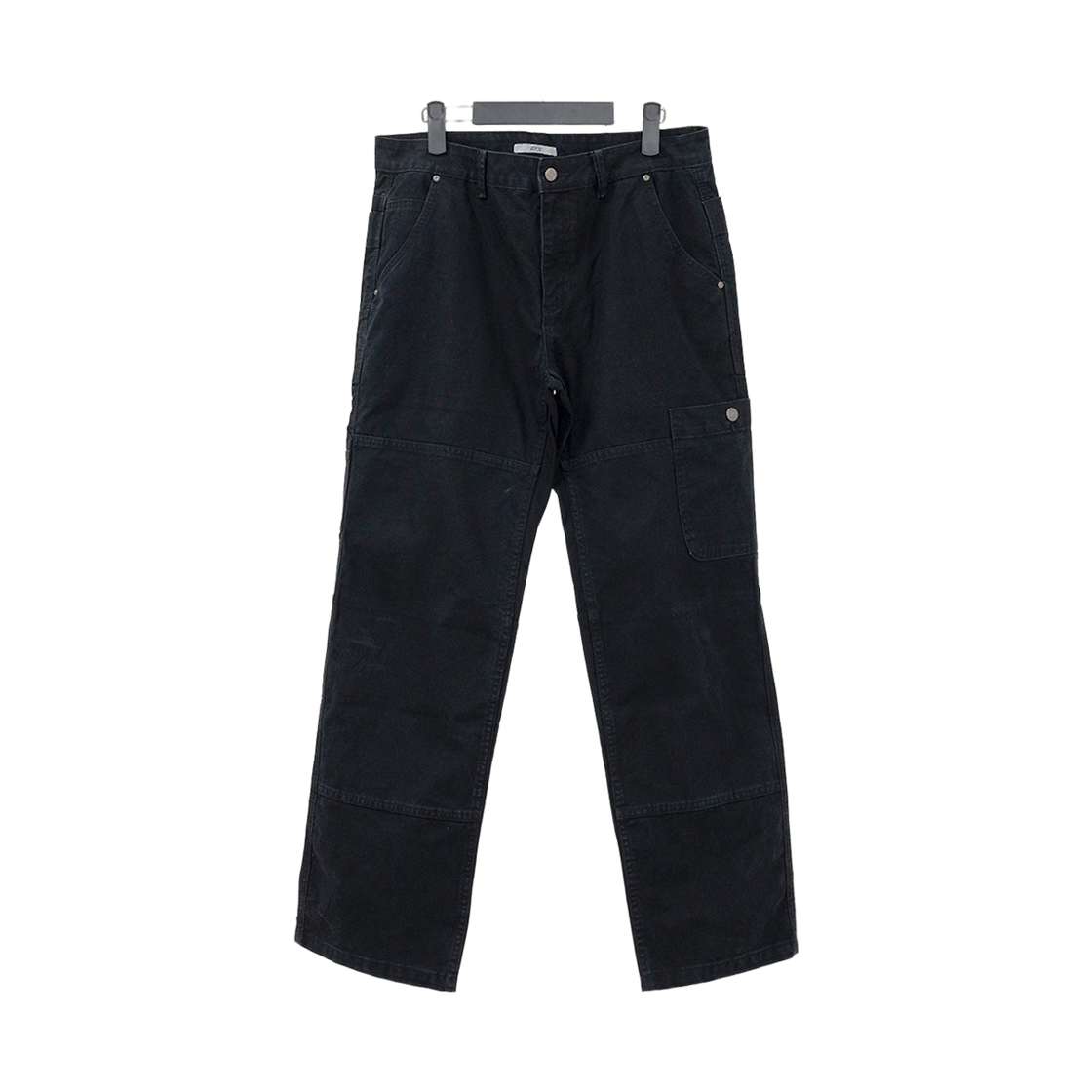 이티씨이 레귤러 스트레이트 워크 팬츠 블랙(ETCE Regular Straight Work Pants Black)
