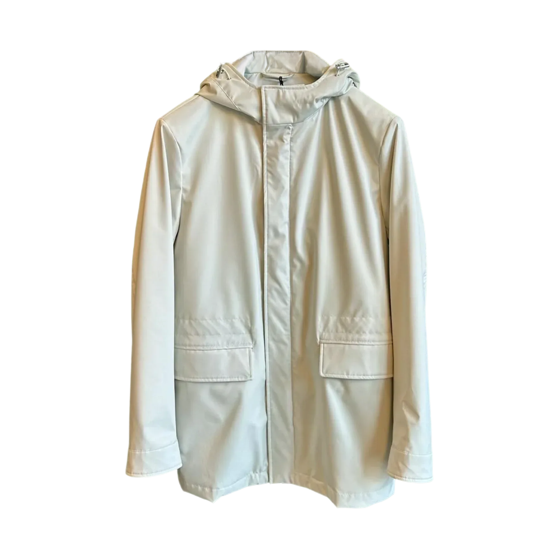 키톤 후드 트레블러 자켓 베이지(Kiton Hooded Traveler Jacket Beige) - 1