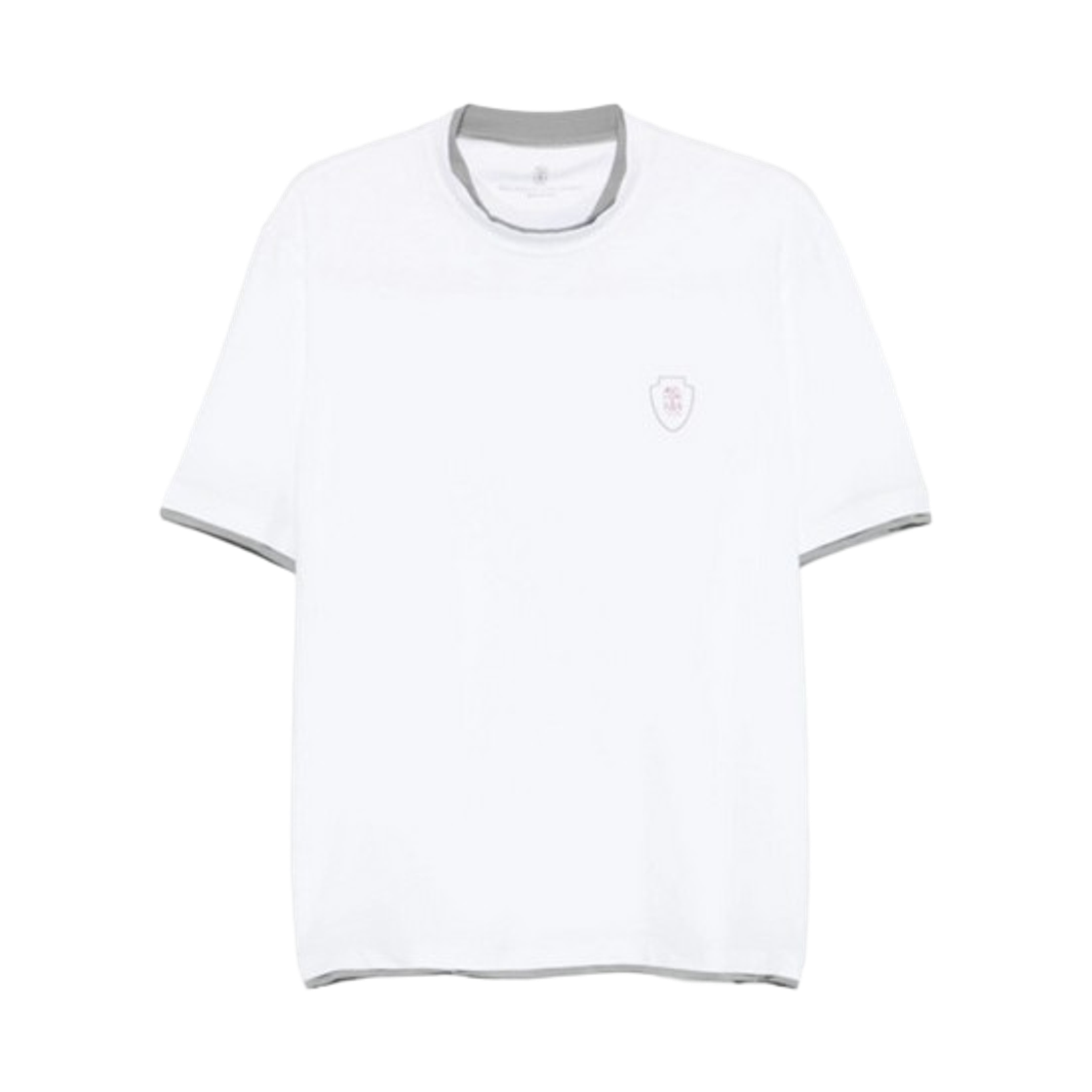 MW8577427T-CQI67 Brunello Cucinelli Short Sleeve T-Shirt White