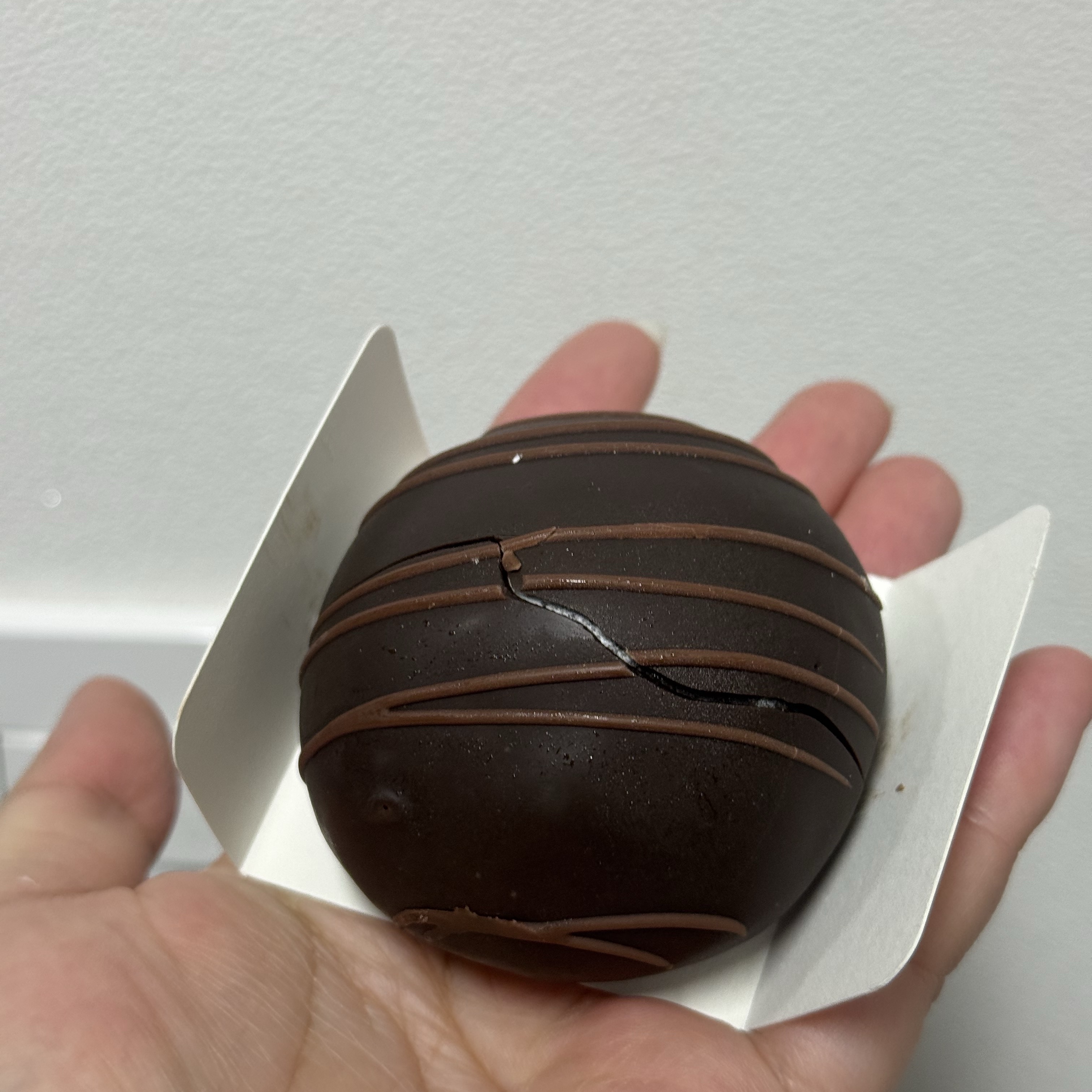 THE BAREUN TTEOK Choco Brulee Peanut Butter Tteok (70g * 6EA) 1Box 착용 스타일 - 4