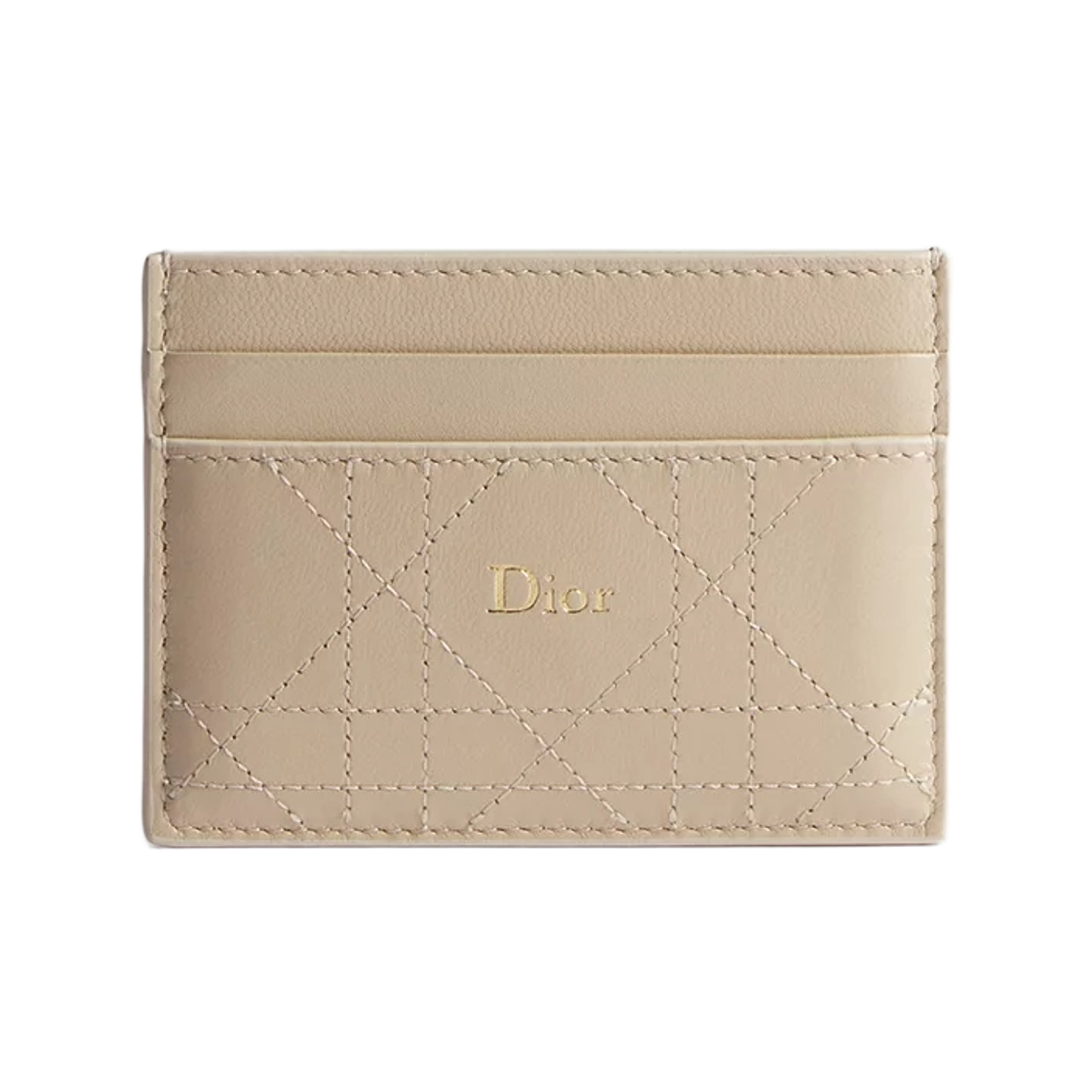 S4601OSQM-M73U Dior Trianon Freesia Card Holder Flat Cannage Lambskin Trench