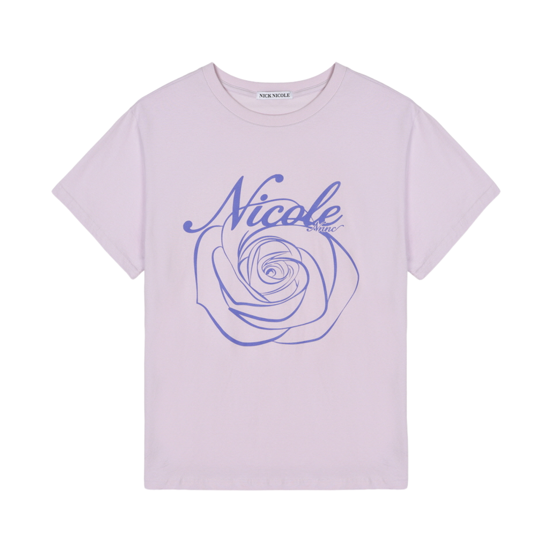 닉앤니콜 니콜 로즈 슬리브 탑 퍼플 바이올렛(NICK&NICOLE Nicole Rose Sleeve Top Purple Violet)