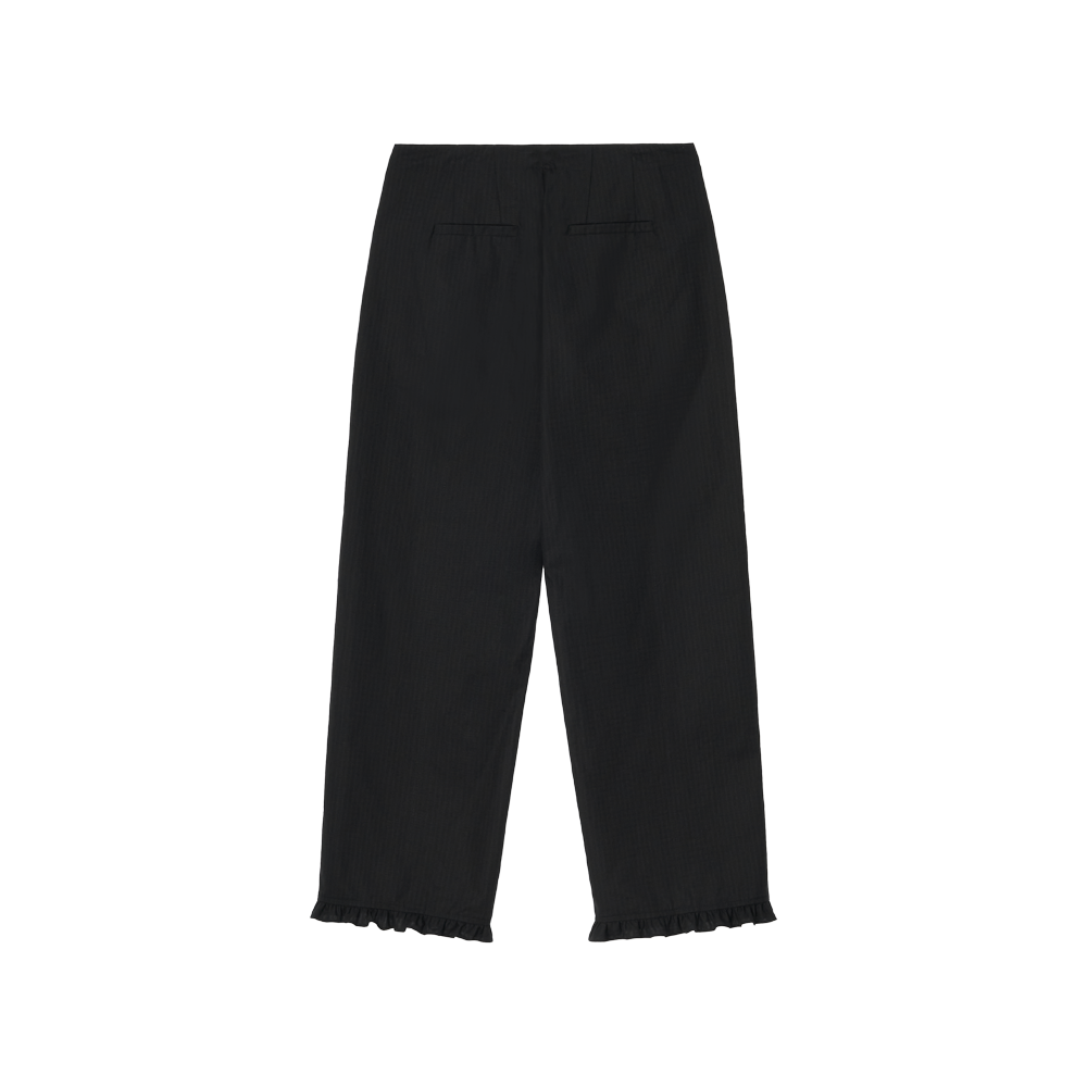 지비에이치 어패럴 프릴 팬츠 / 블랙(GBH APPAREL Frill Pants / Black) - 2