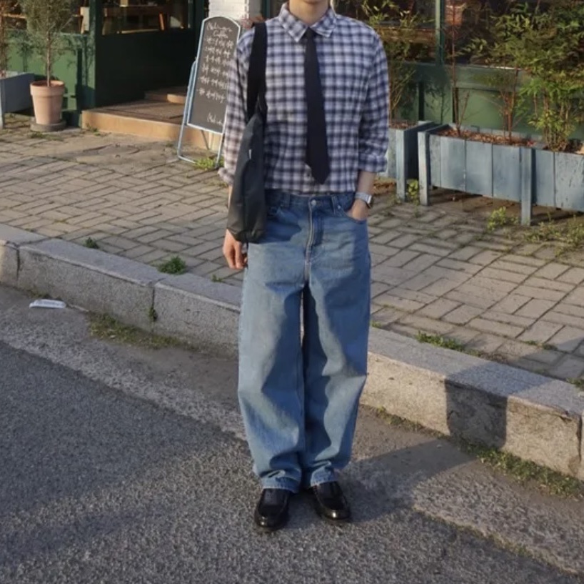 Haruta HS-4902 Oiko Lace-Up Loafer Jamaica 착용 스타일
