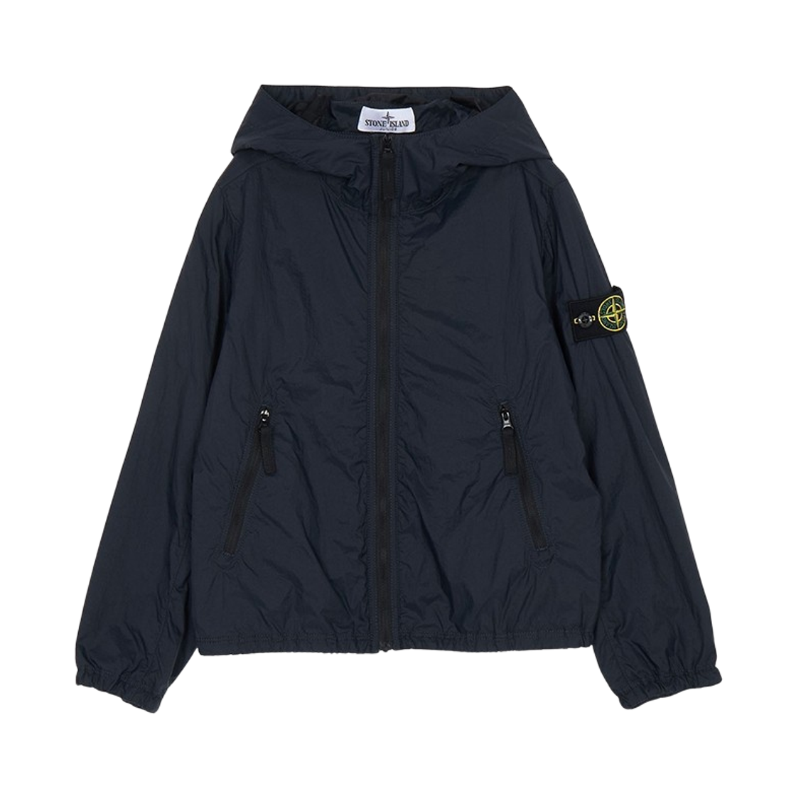 L1S1641000-12S0203-V0020 (Kids) Stone Island 4100012 Hooded Jacket Navy Blue - 26SS