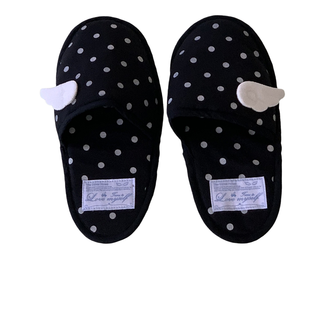 올리베 윙스 룸 슬리퍼 실내화(OLIVET wings room slipper (dot))