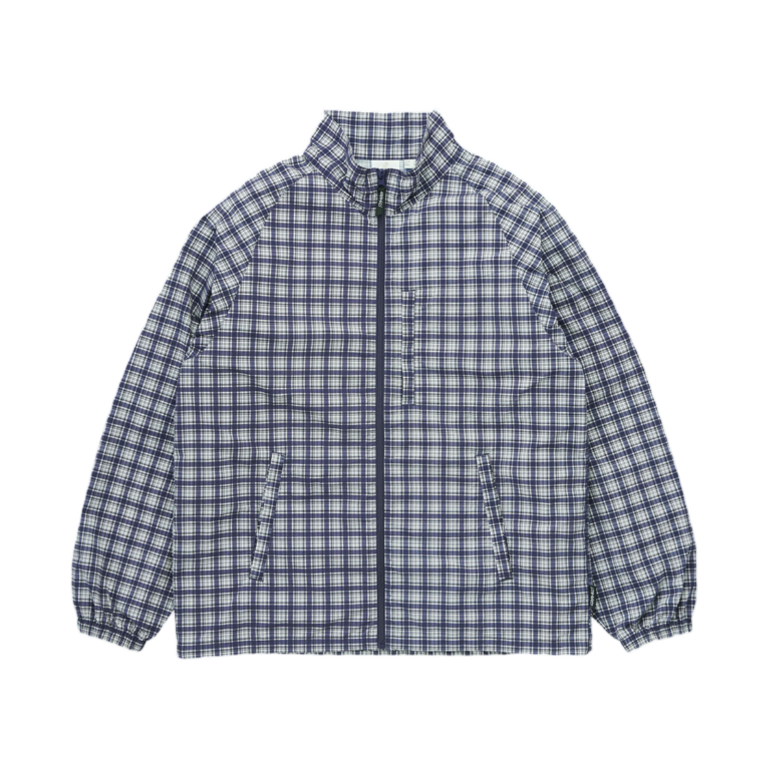 그라미치 체커드 쉘 자켓 네이비 체크 - US 사이즈(Gramicci Checkered Shell Jacket Navy Check - US Sizing) - 1