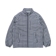 Gramicci Checkered Shell Jacket Navy Check - US Sizing