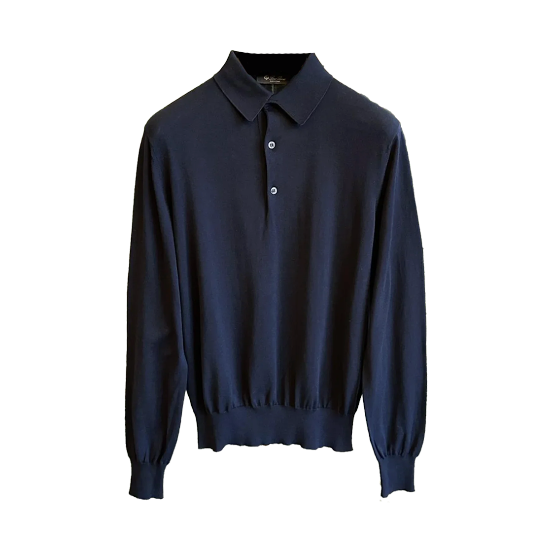 로로 피아나 베이비 캐시미어 폴로 네이비(Loro Piana Baby Cashmere Polo Navy)