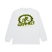 Gramicci Equipped For Dirt L/S T-Shirt White - US Sizing