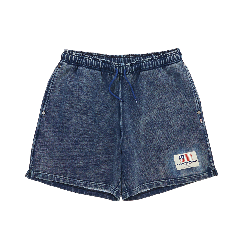 트루릴리젼 TR 스웻 쇼츠 워시드 인디고(True Religion TR Sweat Shorts Washed_Washed Indigo) - 2