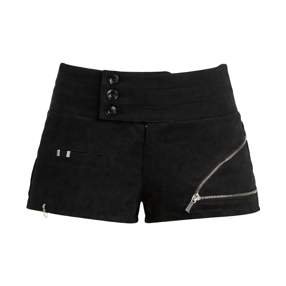 쇠아 클립 지퍼 플라켓 숏팬츠(SØAR Clip Zip Placket Short Pants) - 1