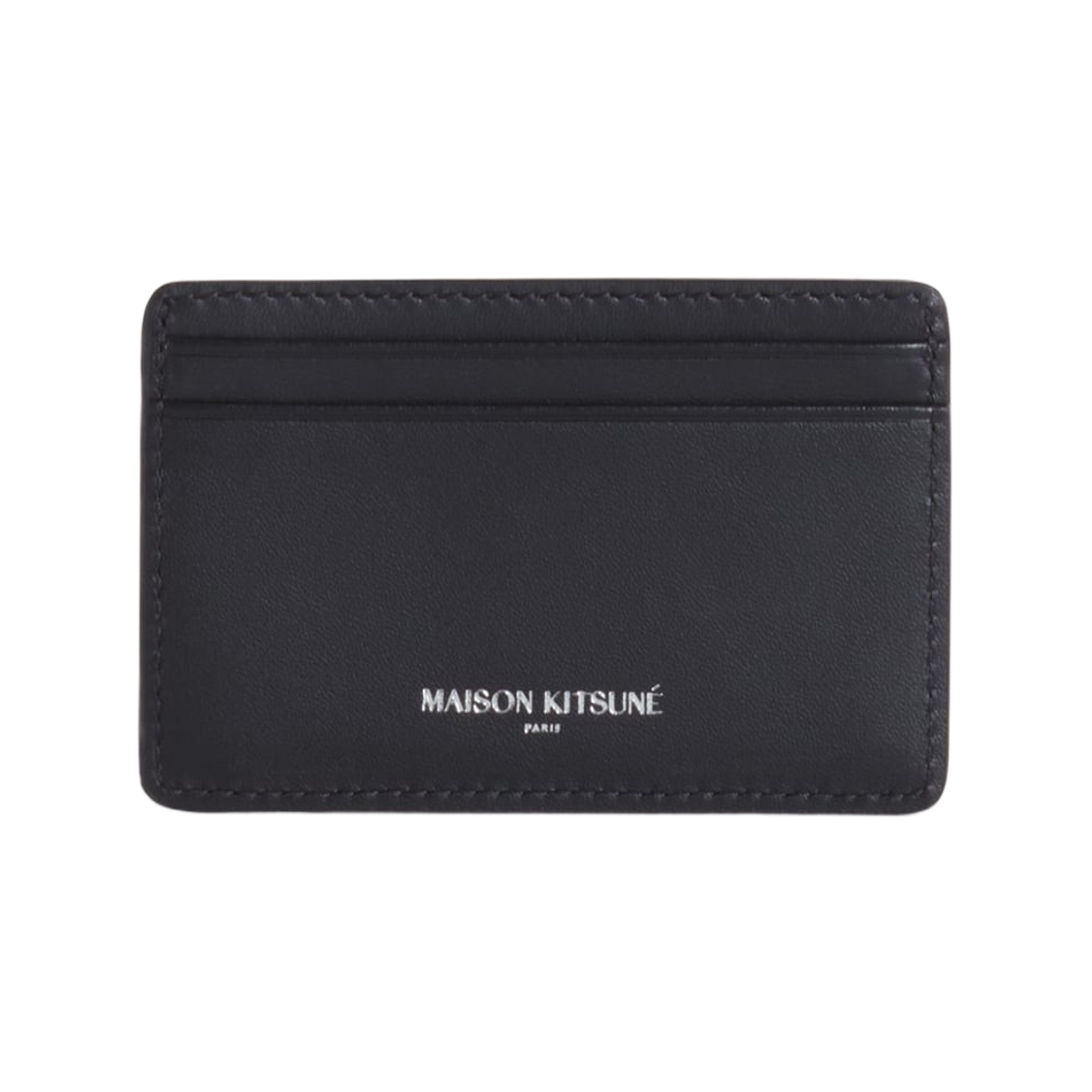 메종 키츠네 파리 카드 홀더 블랙(Maison Kitsune Paris Card Holder Black)
