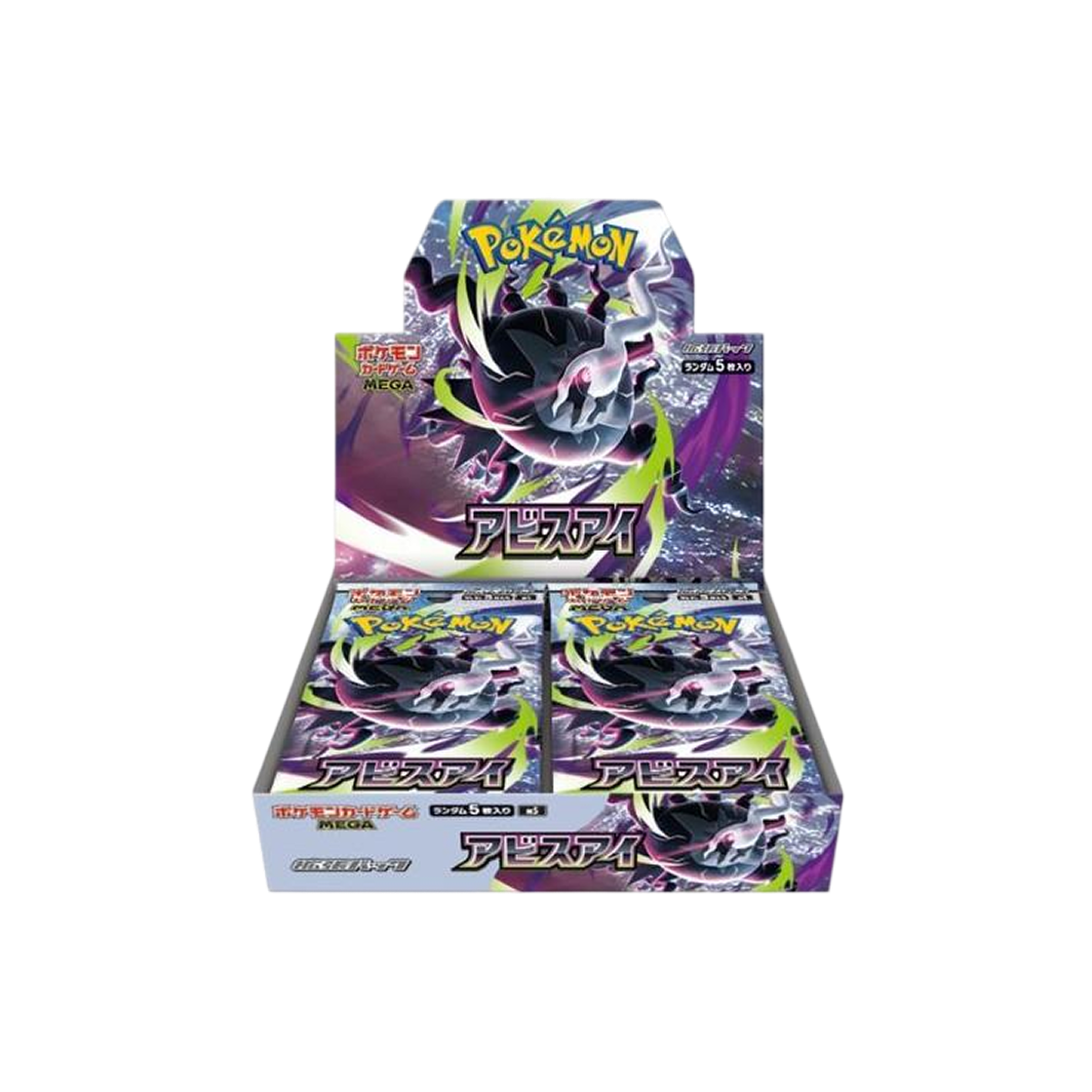 포켓몬 TCG 어비스 아이 메가 확장팩 1 박스 (30팩/일어판)(Pokemon TCG Abyss Eye MEGA Expansion Pack (Pack of 30/Japanese Ver.))