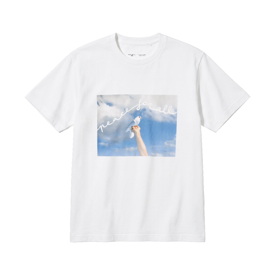 459569-00 Uniqlo x Cristina de Midel by Magnum Photos Peace For All T-Shirt White