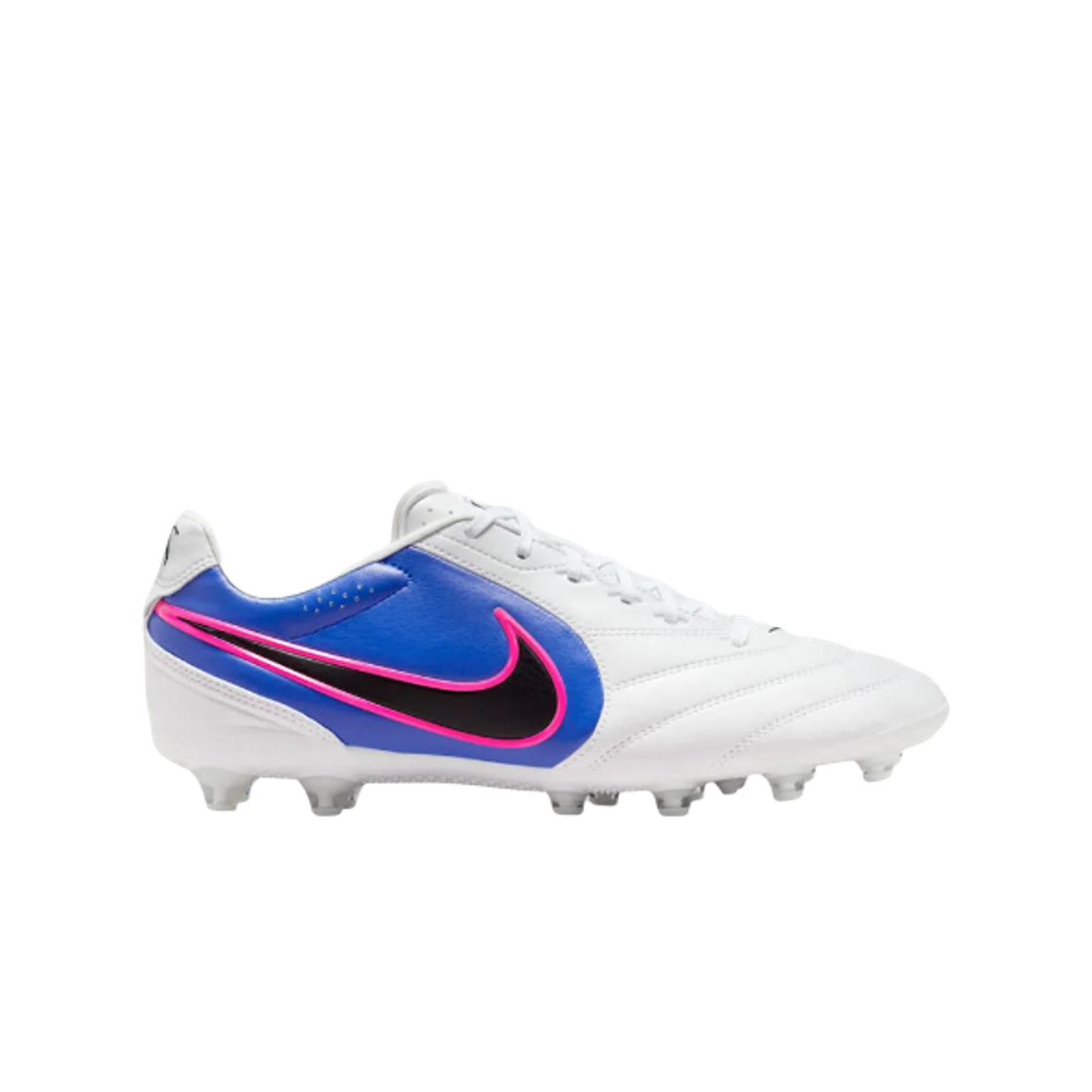 IO9609-146 Nike Tiempo Ligera Pro AG White Racer Blue