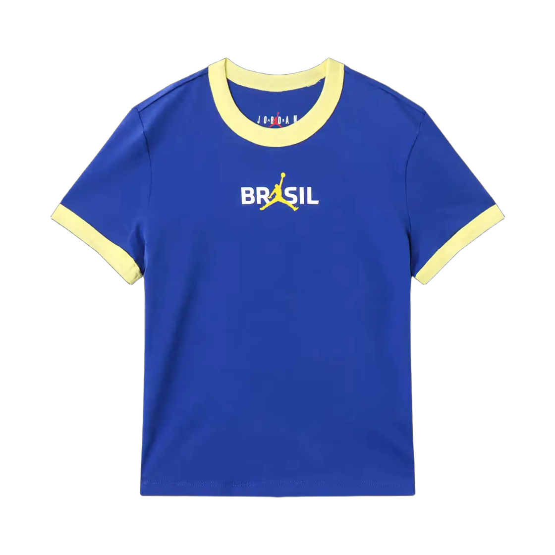 IF3927-417 (W) Jordan Brazil Graphic Crewneck Top Old Royal Yellow Pulse - Asia