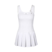 [KREAM 단독] SØAR Destroy Pleats Beads Dress White