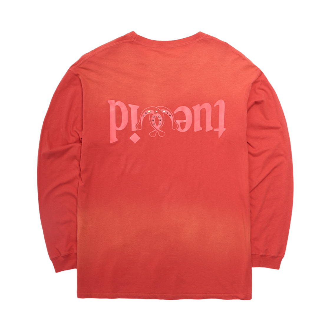 투위드 미드나잇 롱슬리브 레드(Tuewid Midnight Longsleeve T-Shirts In Burnt Red) - 2