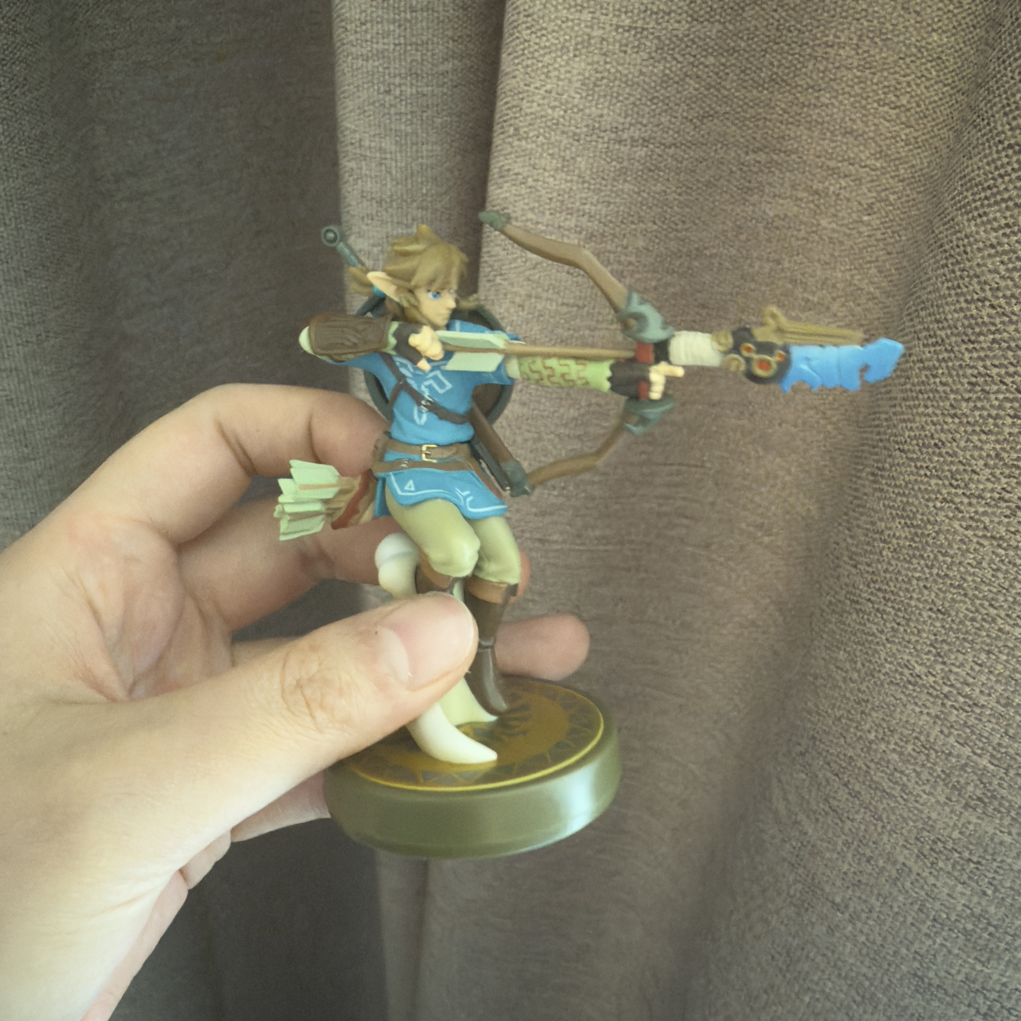 Nintendo Amiibo Archer Link The Legend of Zelda Breathe of the Wild (Korean Ver.) 착용 스타일
