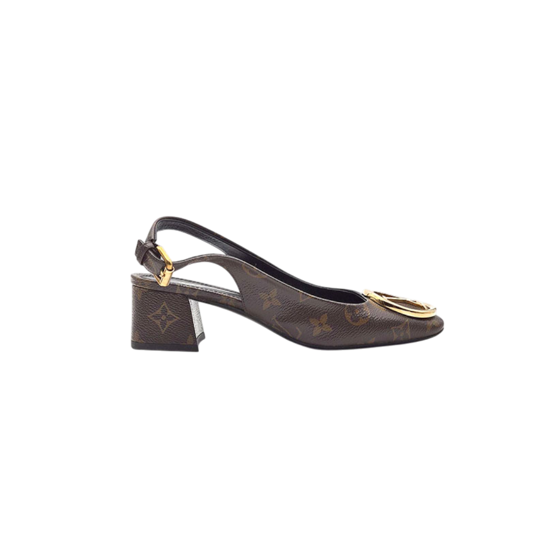 루이비통 모노그램 마들렌 슬링백 펌프스 샌들 L828110(Louis Vuitton Monogram Madeleine Slingback Pumps Sandals L828110) - 1