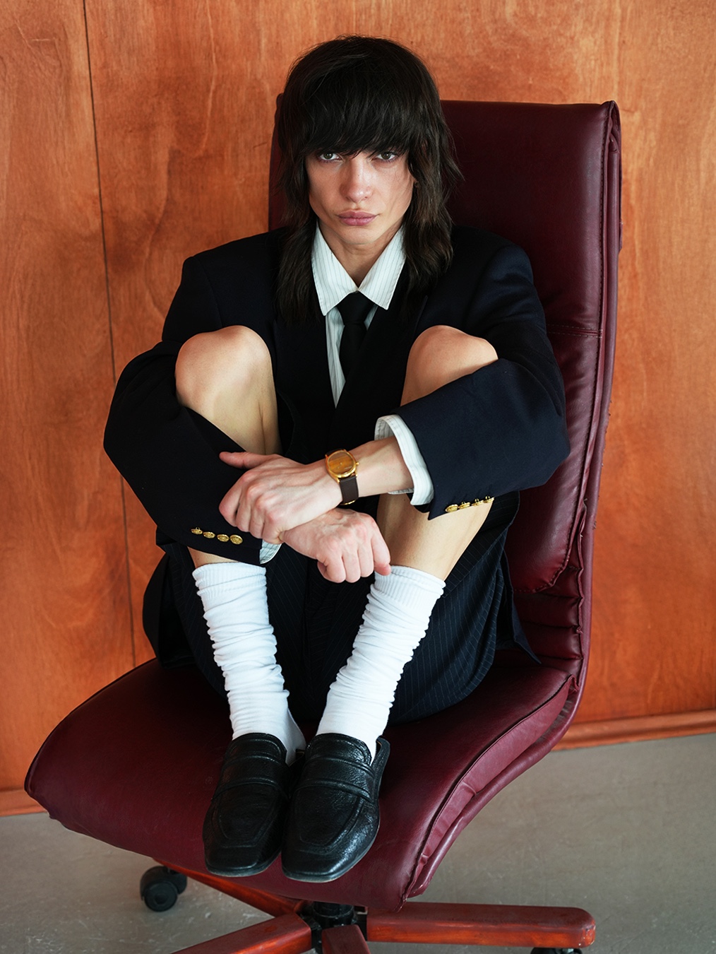 PENNY PLATE M/W Loafer Cracked Low 착용 스타일