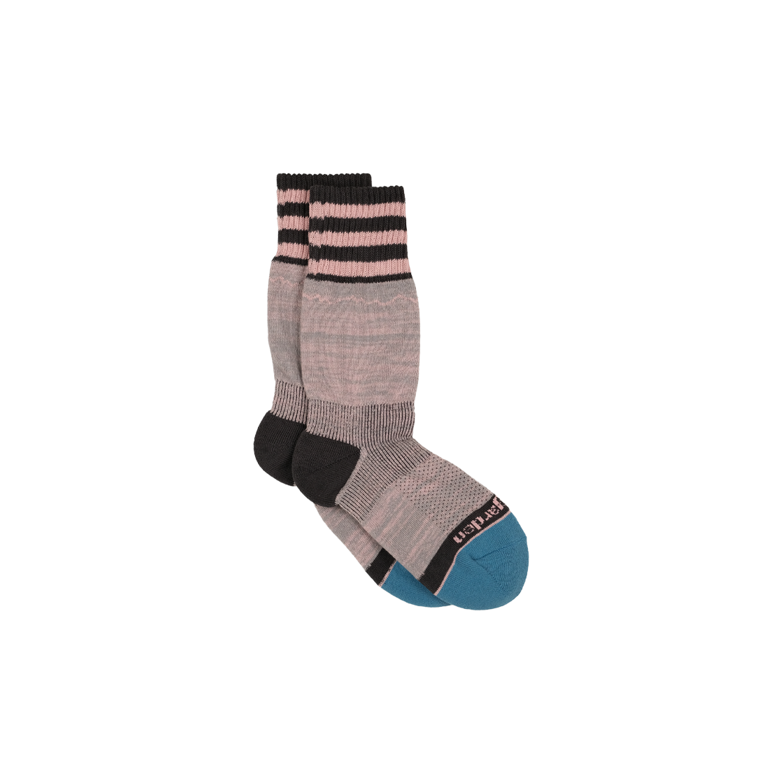 에메모가든 에메모 메쉬 하이크 온 삭스 차콜 핑크(mmogarden mmo Mesh Hike On Socks Charcoal Pink) - 1
