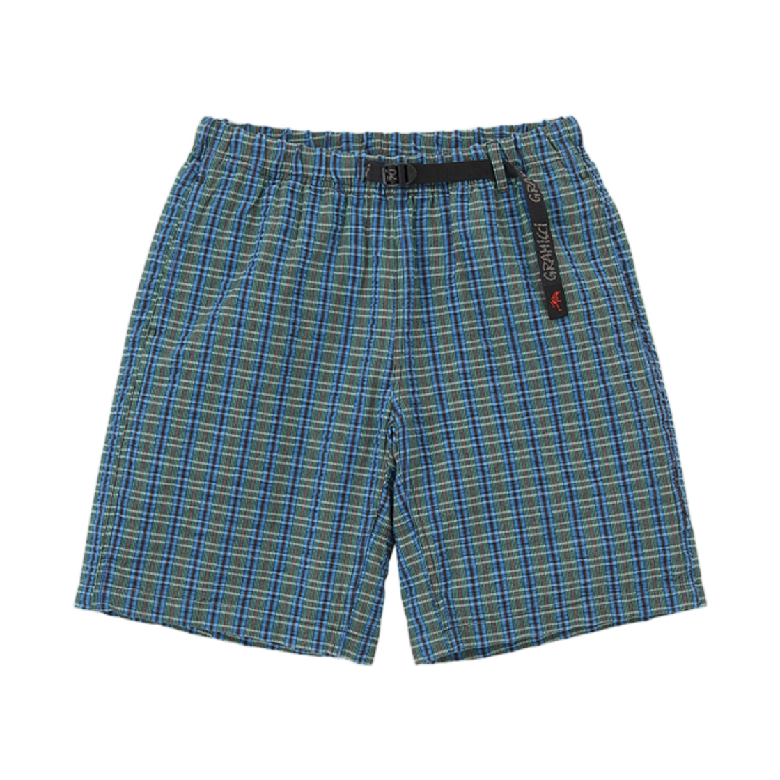 그라미치 O.G. G-쇼츠 시어서커 플레이드 멀티 스트라이프 - US 사이즈(Gramicci O.G. G-Short Seersucker Plaid Multi Stripe - US Sizing) - 1
