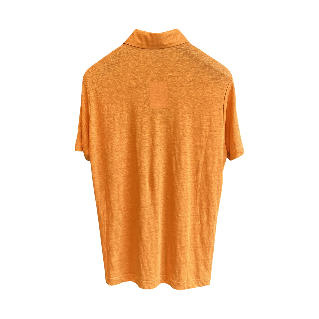 로로 피아나 리넨 폴로 셔츠 오렌지(Loro Piana Linen Polo Shirt Orange) - 2