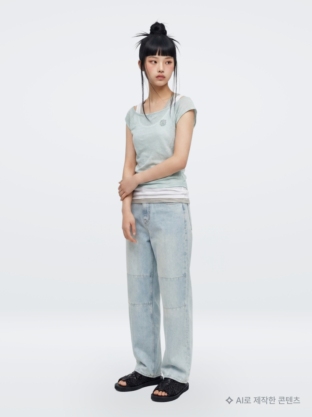 Adidas Sport Graphic Cali T-Shirt Wonder White - KR Sizing, (W) Nike ACG Smith Summit Zip-Off Skirt Black - Asia 착용 스타일 - 5