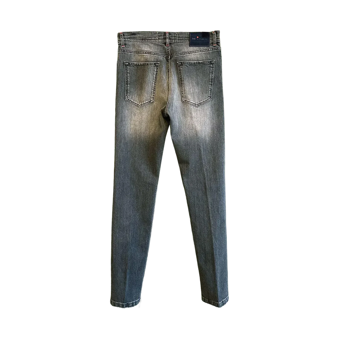 키톤 워싱 디테일 데님 펜츠 블랙(Kiton Washing Detail Denim Pants Black) - 2