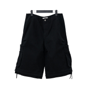 ETCE Back Zipper Cargo Short Black