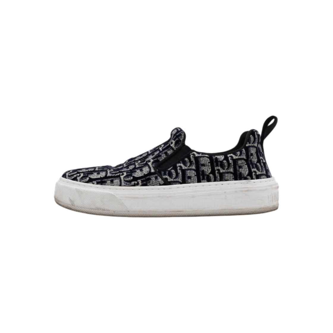 디올 KCK292VOB 다크 블루 오블리크 솔라 여성 슬립온 스니커즈aa63687(Dior KCK292VOB Dark Blue Oblique Solar Women Slip-On Sneakers) - 1