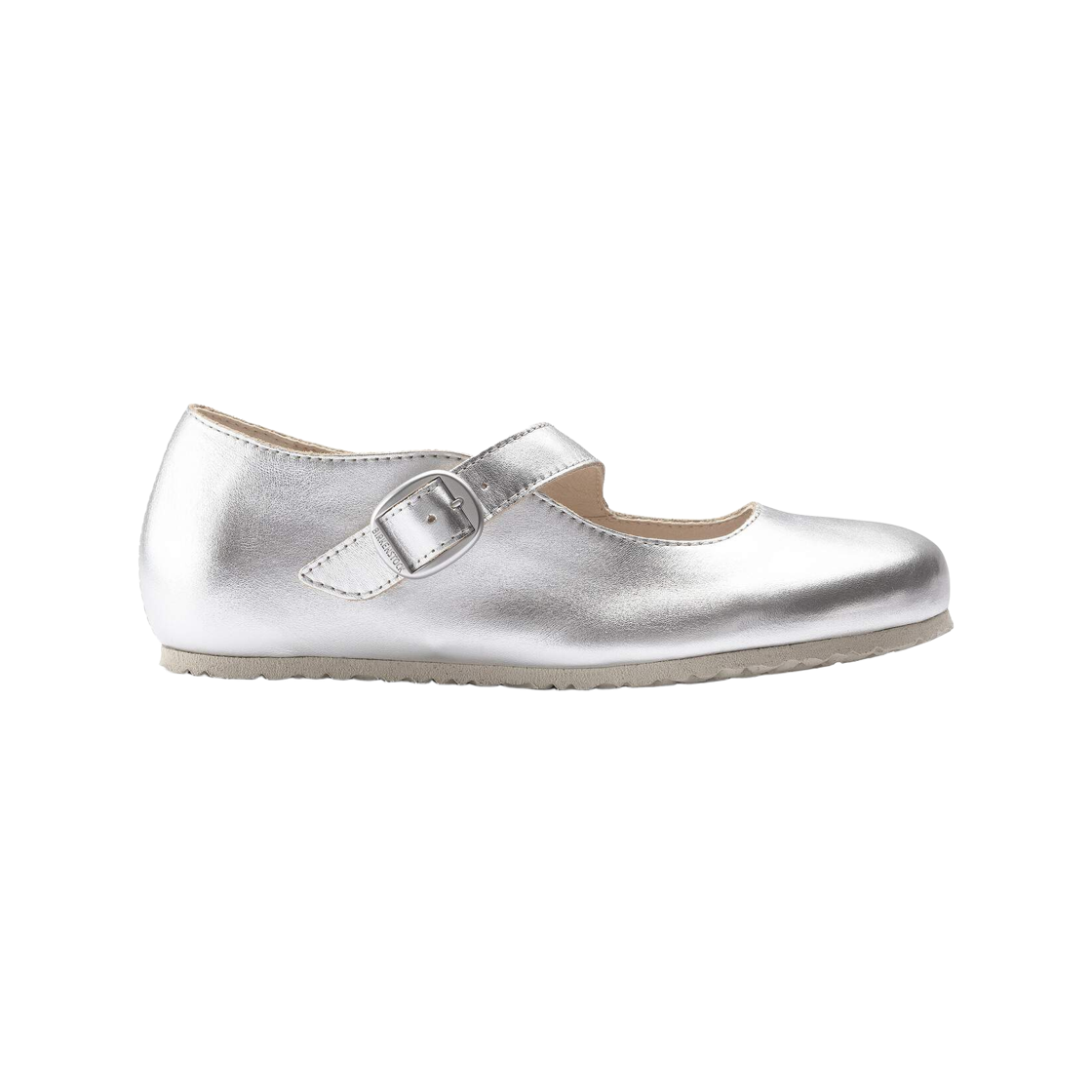 1019678 (W) Birkenstock Tracy Natural Leather Silver - Regular