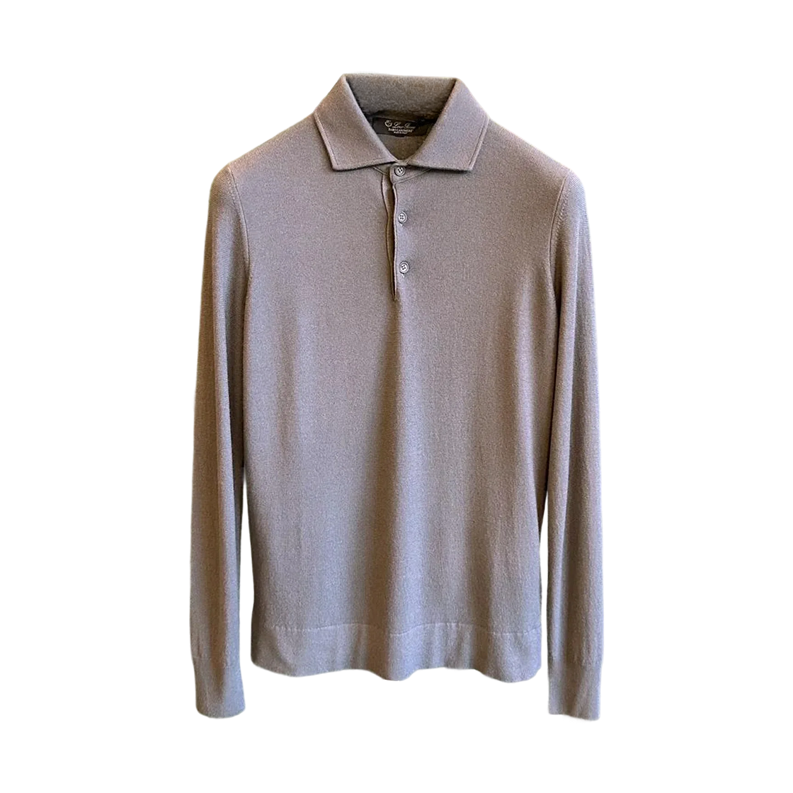 로로 피아나 베이비 캐시미어 폴로 그레이(Loro Piana Baby Cashmere Polo Grey) - 1