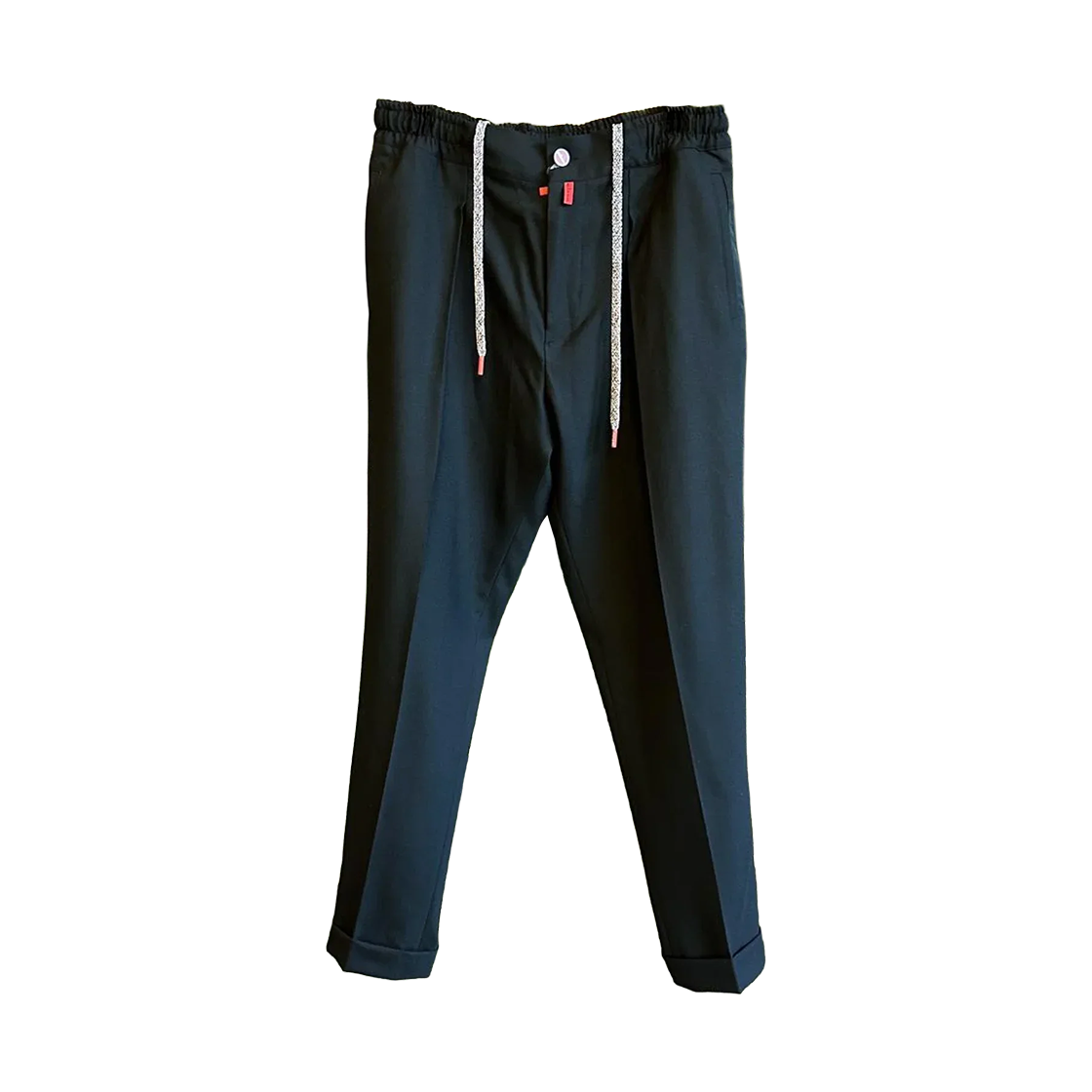 키톤 카브라 슬랙스 블랙(Kiton Cabra Slacks Black)