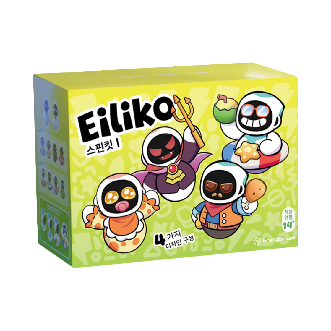 에너자이즈 랩 스핀킷 1 랜덤 박스 (1개입/국내 정식 발매 제품)(Energize Lab Eiliko Spinkit 1 (1 Blind Box/Korean Ver.))