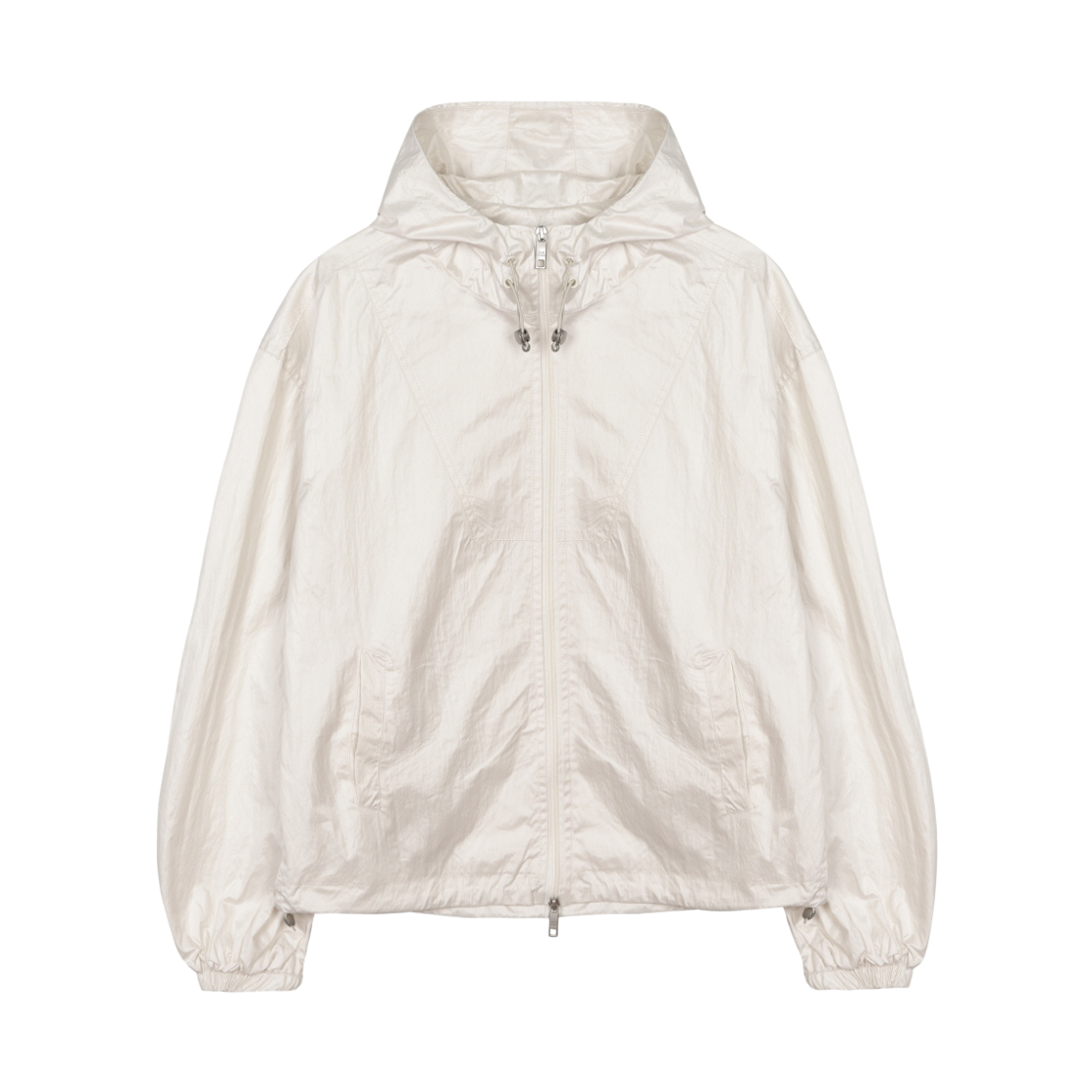 닉앤니콜 니콜 후디 블루종 점퍼 크림(NICK&NICOLE Nicole Hoody Blouson Jumper Cream) - 1