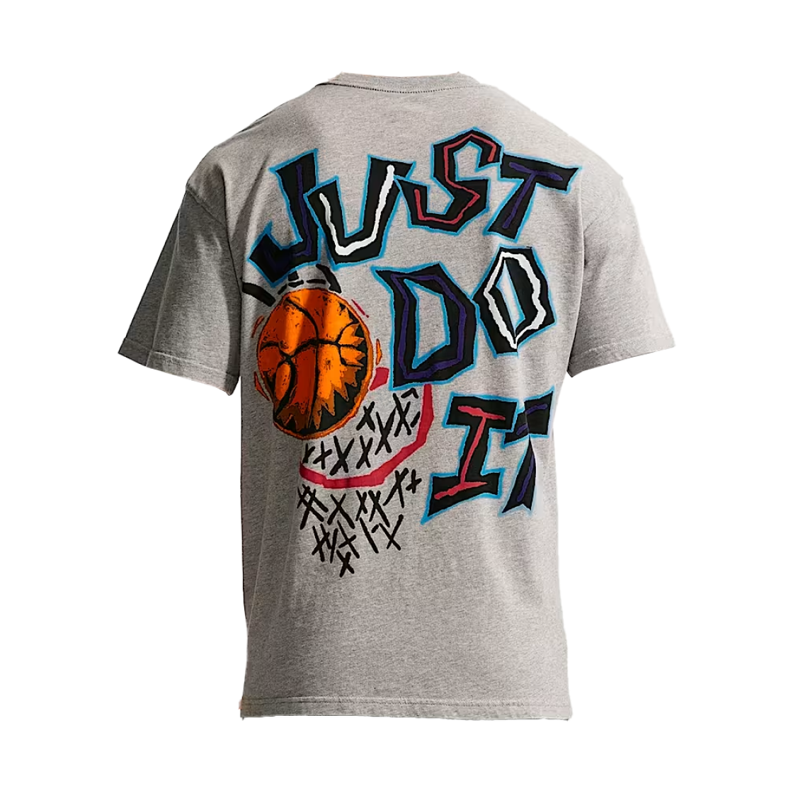 나이키 베스킷볼 티셔츠 다크 그레이 헤더 - 아시아(Nike Basketball T-Shirt Dark Grey Heather - Asia) - 2