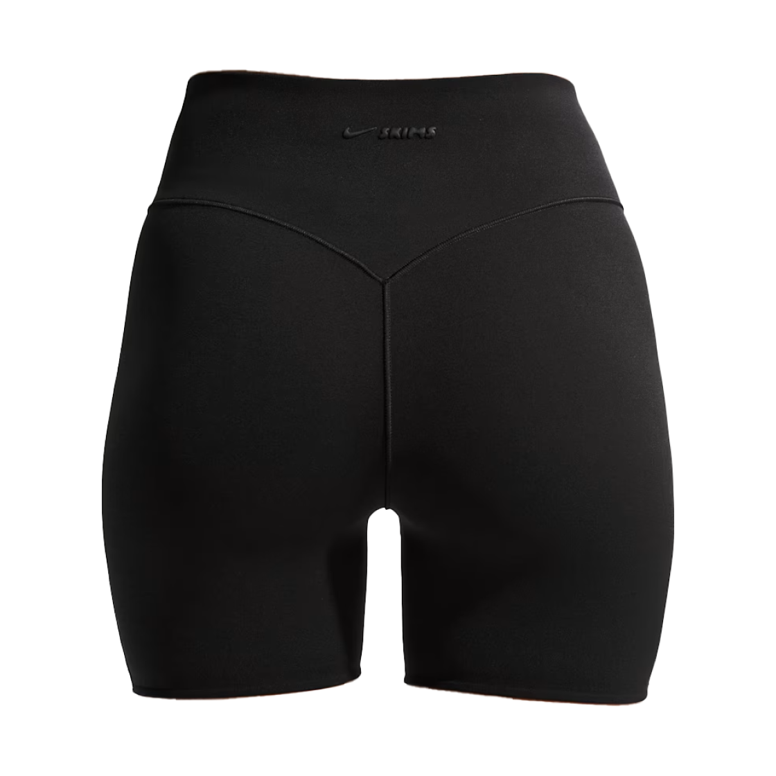 IR8678-054 (W) NikeSKIMS Studio Stretch 5 inch Shorts Obsidian