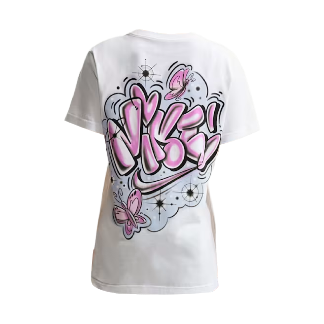 (W) 나이키 NSW 클래식 오버사이즈 티셔츠 화이트 - 아시아((W) Nike NSW Classic Oversized T-Shirt White - Asia) - 2