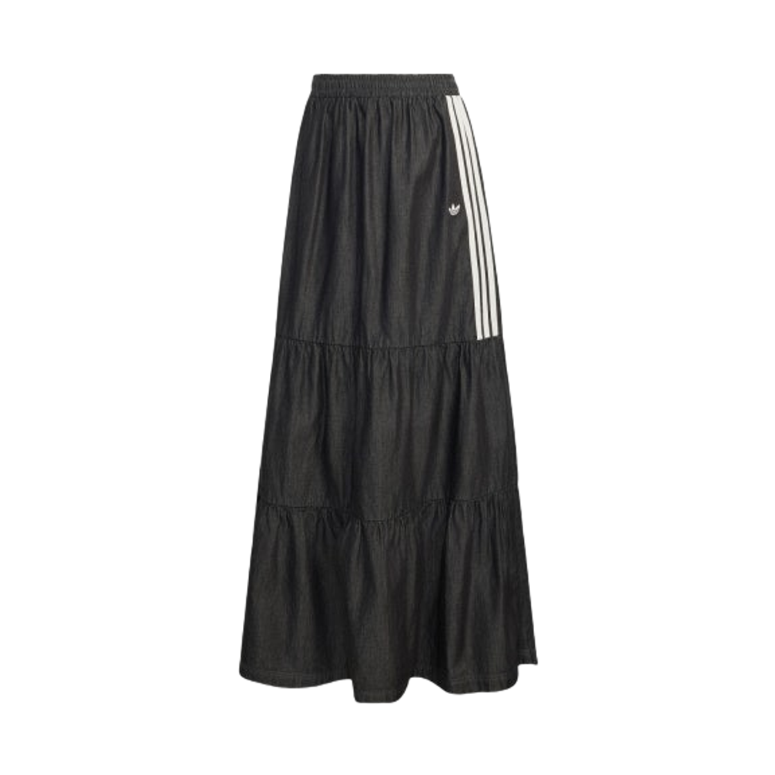 KY8114 (W) Adidas Originals Summer Glow Denim Skirt Medium Black Denim - KR Sizing