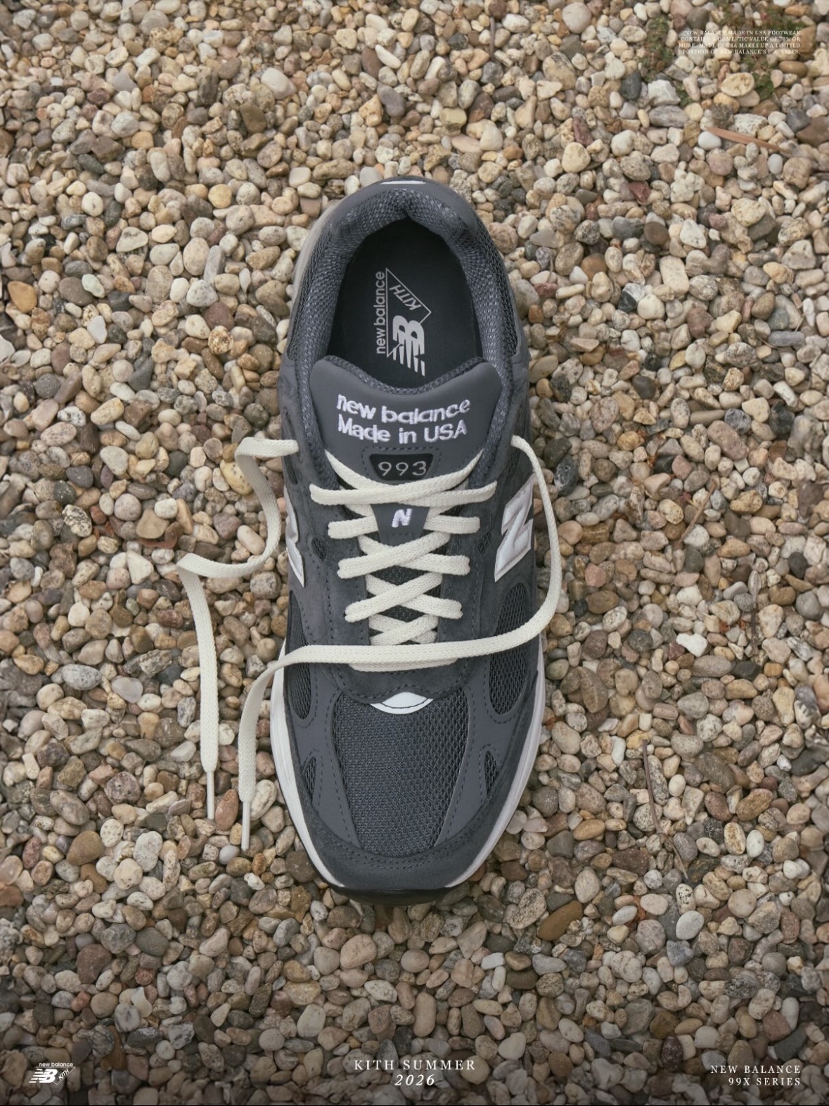 New Balance x Kith 993 Made in USA Asteroid, Hoka x Paria Farzaneh Restore TC Chukka Cream μ°©μ© μ€νμΌ - 2