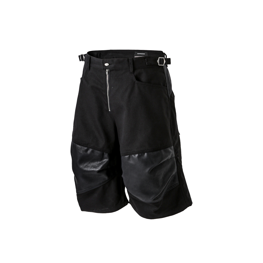 로어링라드 레이어드 니 버뮤다 팬츠 블랙(ROARINGRAD Layered Knee Bermuda Pants Black)