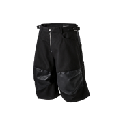 ROARINGRAD Layered Knee Bermuda Pants Black