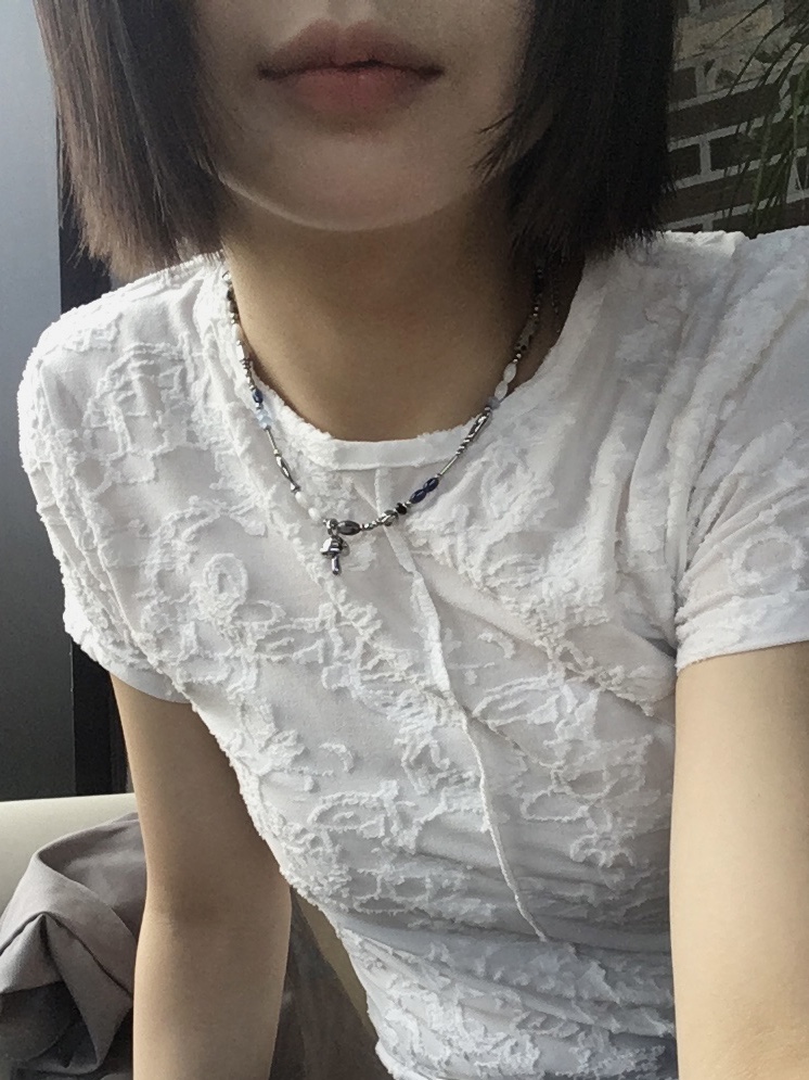 Riomeu Parasola Mushroom Necklace 착용 스타일 - 1