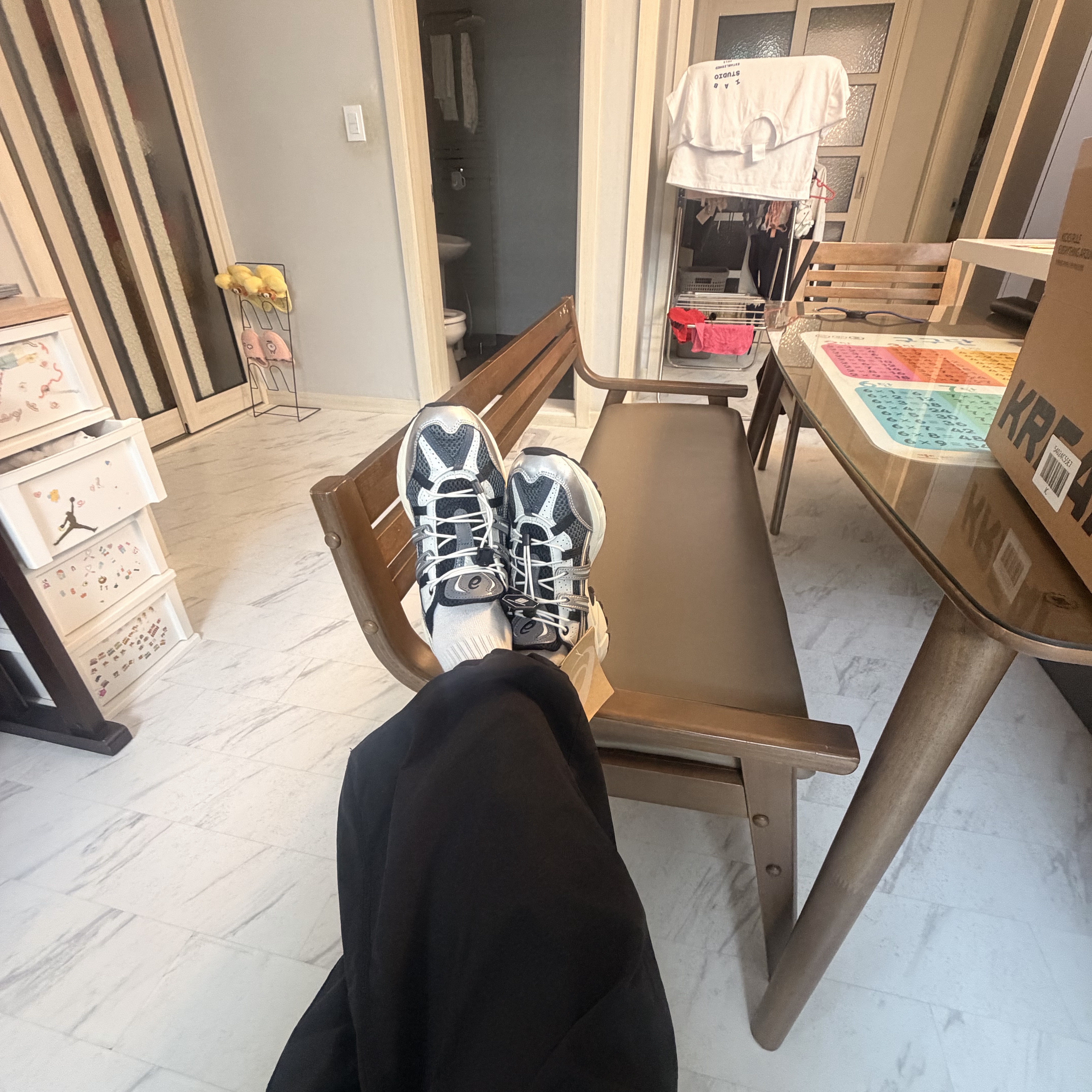 Asics Unlimited Gel-Sonoma 15-50 Steel Grey Pure Silver, Nike Tech Woven Oversized Trousers Sequoia - Asia 착용 스타일 - 2