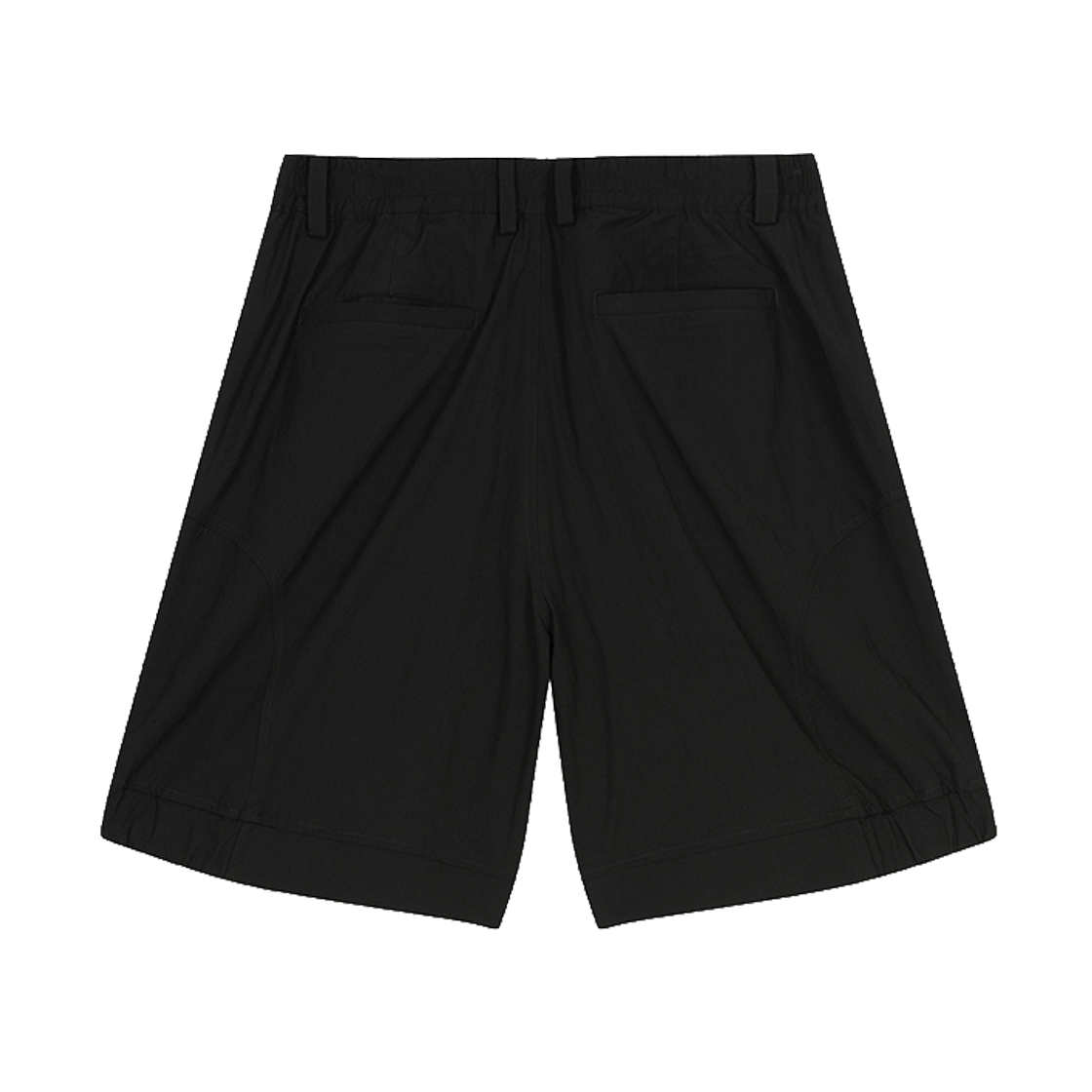 지오송지오 컬렉션 우븐 밴드 쇼츠 블랙 BI3PT305BK(ZIOSONGZIO COLLECTION Woven Band Shorts Black) - 2