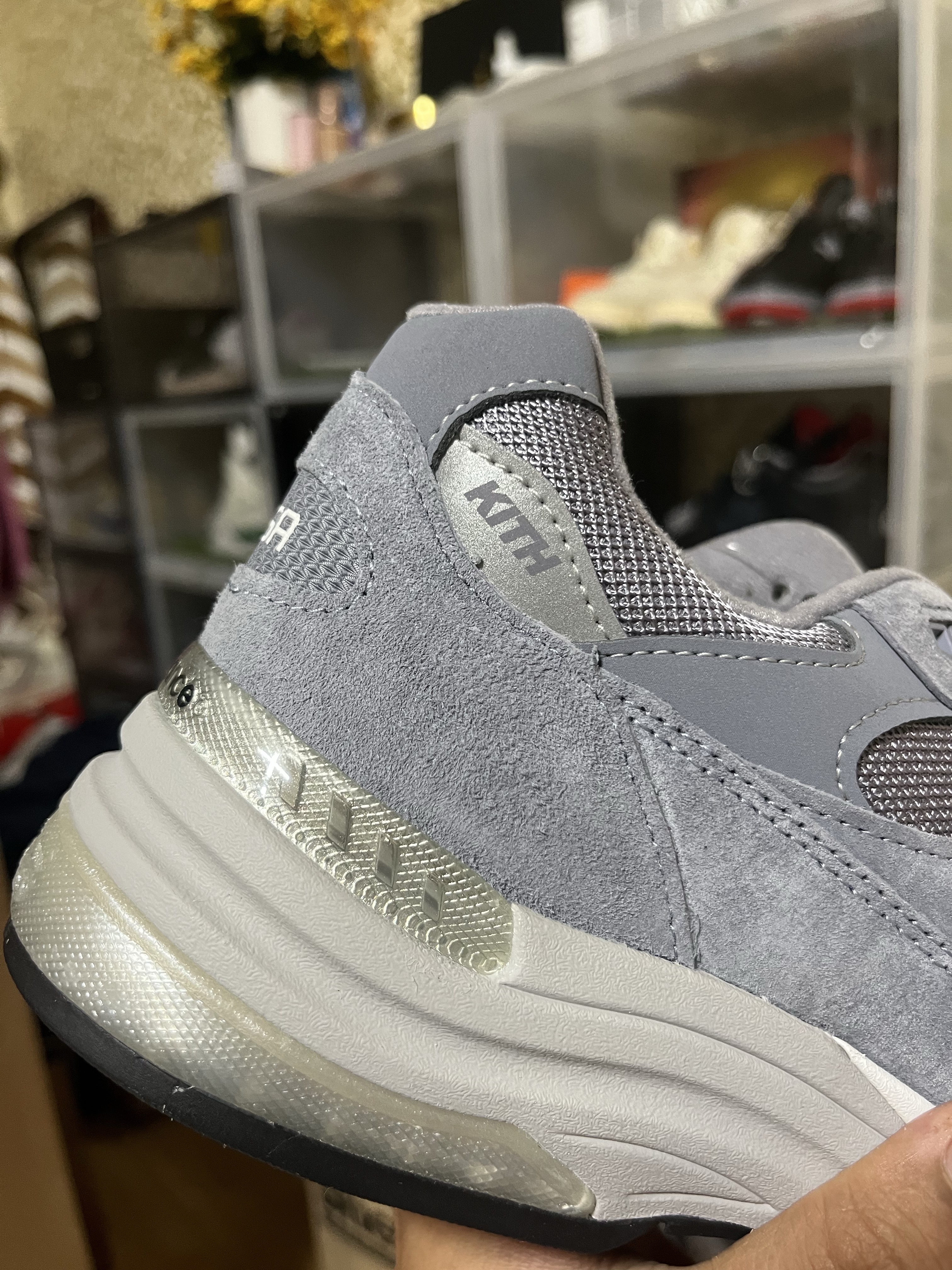 New Balance x Kith 992 Made in USA Argon, New Balance x Kith 992 Made in USA Aegean Blue Oyster 착용 스타일 - 2